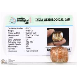 #64-GOLDEN TOPAZ GEMSTONE