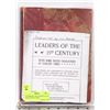 Image 1 : 1ST PRINTING 1900 LEADERS OF THE 19TH CENTURY BOOK