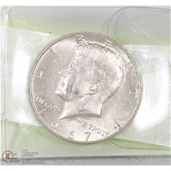 US KENNEDY 1967 HALF DOLLAR COIN.