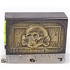 Image 1 : GERMAN NAZI SS TOTENKOPF MATCH HOLDER.