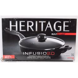 BRAND NEW HERITAGE INFUSIO 2.0 FRY PAN