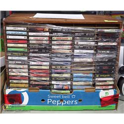 MUSIC CASSETTES - 171 IN ORIGINAL CASES (EXCEPT 2)
