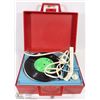Image 1 : VINTAGE DISNEY RECORD PLAYER WITH RECORDS