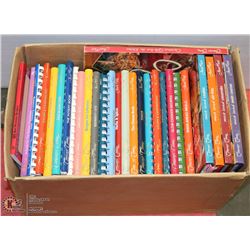 BOX WITH OVER 24 COMPANY'S COMING