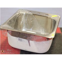 NEW SINGLE STAINLESS STEEL SINK
