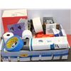 Image 1 : BOX OF MISC OFFICE SUPPLIES