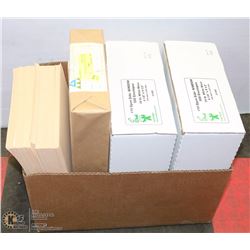 BOX OF 1000 ENVELOPES AND OFFICE PAPER