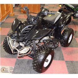 KIDS BLACK  ATV QUAD 110CC WITH 2 KEYS,