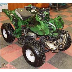 KIDS CAMOFLAUGE ATV QUAD 110CC WITH 2 KEYS,