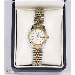 LADIES ROLEX DAY/DATE PRESIDENTIAL BAND REPLICA