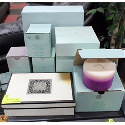 LARGE COLLECTION OF PARTYLITE CANDLES AND