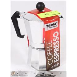 6 CUP COFFEE EXPRESSO SERVER