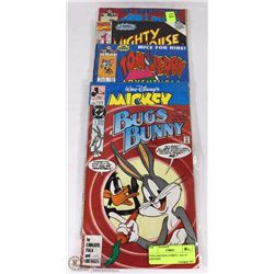 FIVE CARTOON COMICS - ALL #1 EDITIONS