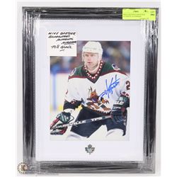 MIKE GARTNER GUARANTEED AUTHENTIC AUTOGRAPH