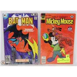 PAIR OF WHITMAN VARIANT COMIC BOOKS