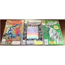 THREE SPECIAL ANNIVERSARY SPIDER-MAN COMICS