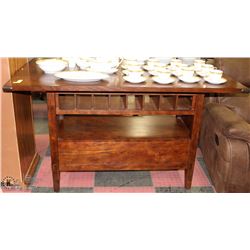 KITCHEN PUB STYLE TABLE. 36"X60"X36"H