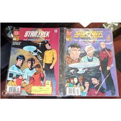 STAR TREK #1 COMICS WITH OLD AND NEW CREWS