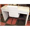 Image 1 : SHOWHOME GLASSTOP WRITING DESK WITH SIDECHAIR