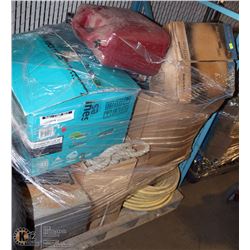 PALLET OF CONSTRUCTION MATERIALS INCL 150' GAS