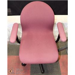 PINK OFFICE CHAIR