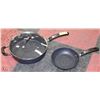Image 1 : 2 NEW THE ROCK COOKING PANS