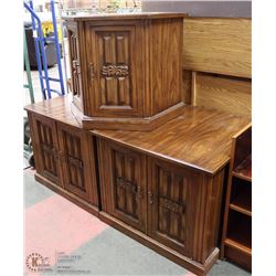 GROUP OF 3 ASST. VINTAGE END TABLES