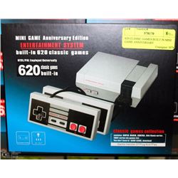 620 CLASSIC GAMES BUILT IN MINI GAME ANNIVERSARY