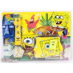 SPONGE BOB SQUARE PANTS WATCH AND WALLET