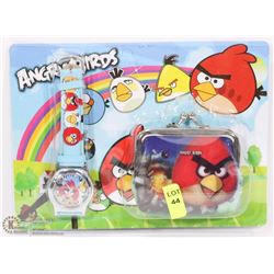 ANGRY BIRDS WATCH AND WALLET