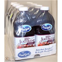 CASE WITH 8- 1.77 LITRE BOTTLES OCEAN SPRAY