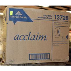 CASE OF GEORGIA PACIFIC 2 PLY JUMBO TISSUE