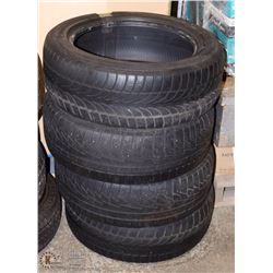 SET OF 4 NOKIAN TIRES 215/55/R17