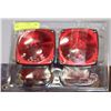 Image 1 : TRAILER LIGHTS WITH WIRING