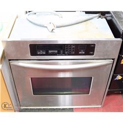 ELECTRIC 30" KITCHENAID OVEN WALL MOUNT