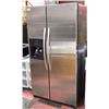 Image 1 : STAINLESS STEEL KITCHEN REFRIGERATOR SIDE X SIDE