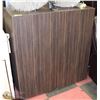 Image 1 : 2 TALL BROWN PLANTER BOXES 20"X20"X42"H