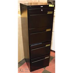 METAL FILING CABINET.