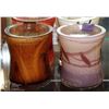 Image 1 : GROUP OF 5 WOODWICK FUSION SCENTED CANDLES
