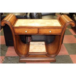 SHOWHOME  DESIGNER SOFA TABLE WITH 2 DRAWERS