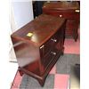 Image 1 : PAIR OF CHERRYWOOD SHOWHOME 2 DRAWER NIGHT STANDS