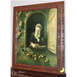 31X37 VINTAGE STYLE PRINT FRAMED