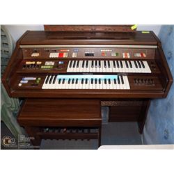 TECHNIQUES ELECTRIC ORGAN WITH BENCH