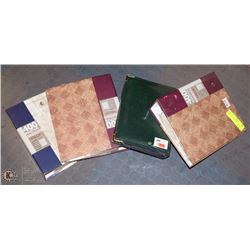 LOT OF 4 NEW PHOTO ALBUMS.