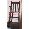 Image 1 : 100 YR OLD HIGH CHAIR.