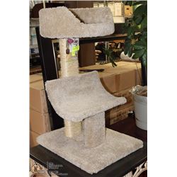 WHISKERCITY 2 TIER CAT TREE.