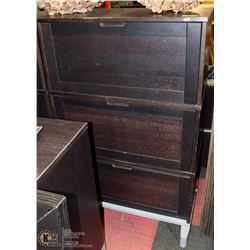 3 DRAWER WOOD LATERAL FILING CABINET