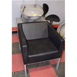 HAIR WASH STATION WITH DRAIN