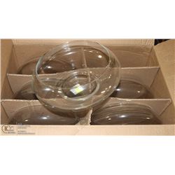 CASE OF 6 CENTER BOWLS