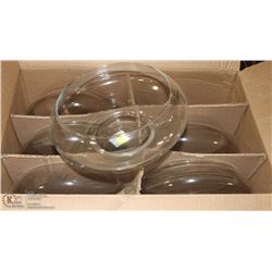 CASE OF 6 CENTER BOWLS